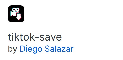 tiktok-save by Diego Salazar